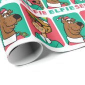 Scooby-Doo & Shaggy "Elfie Selfie" Cadeaupapier (Rol Hoek)