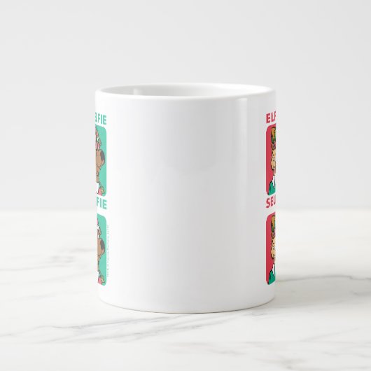 Scooby-Doo & Shaggy "Elfie Selfie" Grote Koffiekop (Voorkant)