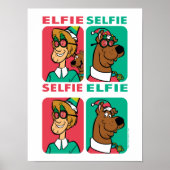Scooby-Doo & Shaggy "Elfie Selfie" Poster (Voorkant)