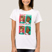 Scooby-Doo & Shaggy "Elfie Selfie" T-shirt (Voorkant)