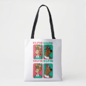 Scooby-Doo & Shaggy "Elfie Selfie" Tote Bag (Voorkant)