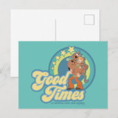 Scooby-Doo & Shaggy Good Times op Crystal Cove HS Briefkaart (Voorkant / Achterkant)