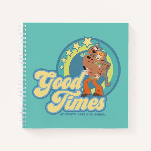 Scooby-Doo & Shaggy Good Times op Crystal Cove HS Notitieboek (Voorkant)