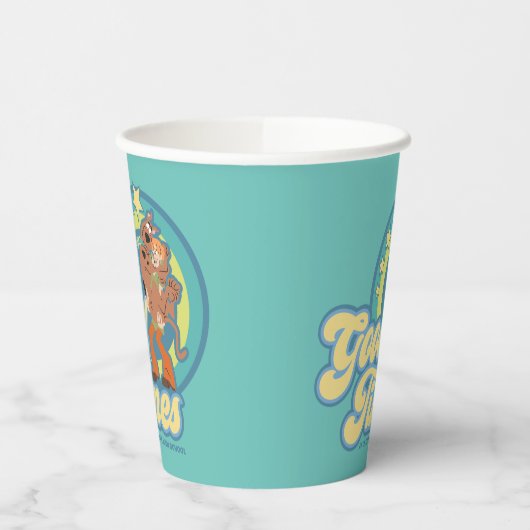 Scooby-Doo & Shaggy Good Times op Crystal Cove HS Papieren Bekers (Links)