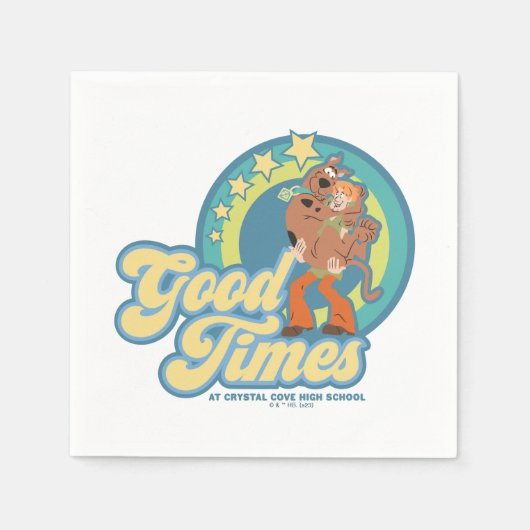 Scooby-Doo & Shaggy Good Times op Crystal Cove HS Servet (Voorkant)