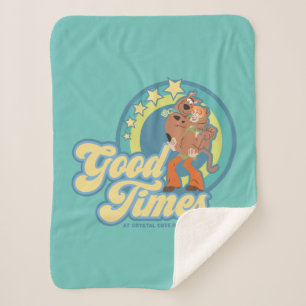 Scooby-Doo & Shaggy Good Times op Crystal Cove HS Sherpa Deken