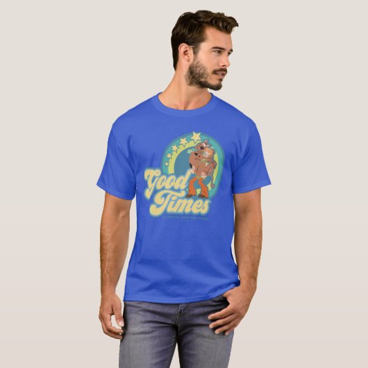 Scooby-Doo & Shaggy Good Times op Crystal Cove HS T-shirt (Voorkant volledig)