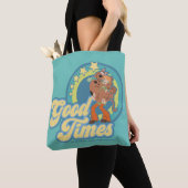 Scooby-Doo & Shaggy Good Times op Crystal Cove HS Tote Bag (Dichtbij)