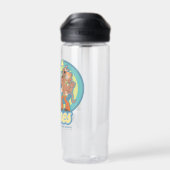 Scooby-Doo & Shaggy Good Times op Crystal Cove HS Waterfles (Achterkant)