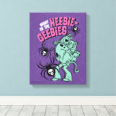 Scooby-Doo & Shaggy Heebie-Geebies Canvas Afdruk (Insitu (Houten vloer))