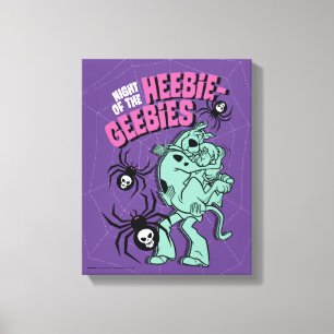 Scooby-Doo & Shaggy Heebie-Geebies Canvas Afdruk