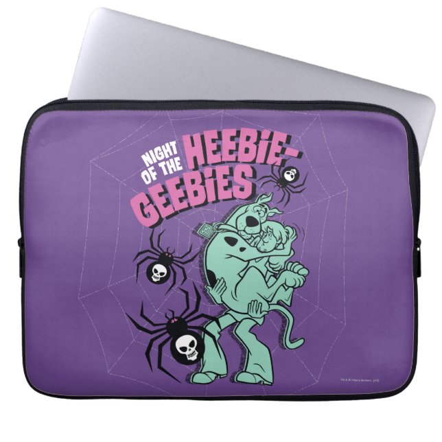 Scooby-Doo & Shaggy Heebie-Geebies Laptop Sleeve (Voorkant)