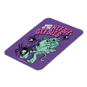 Scooby-Doo & Shaggy Heebie-Geebies Magneet (Linkerzijde)