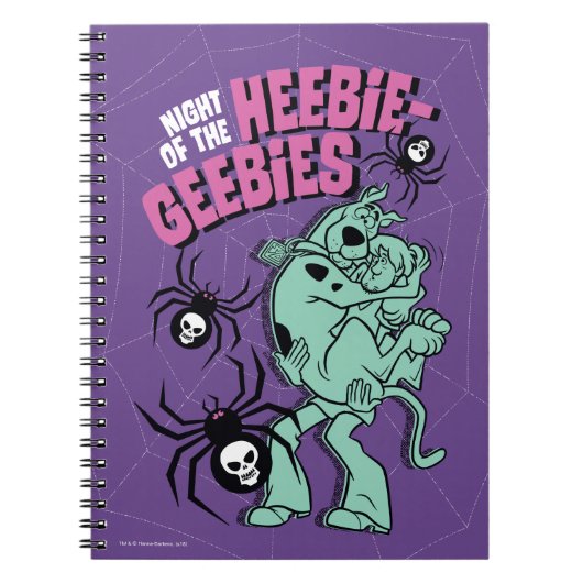 Scooby-Doo & Shaggy Heebie-Geebies Notitieboek (Voorkant)