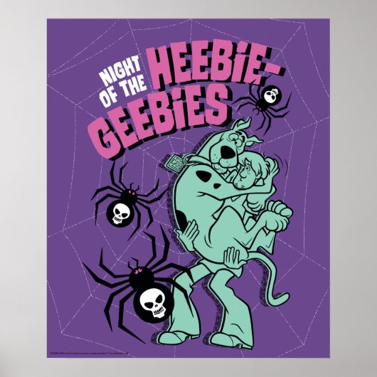 Scooby-Doo & Shaggy Heebie-Geebies Poster (Voorkant)