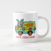 Scooby-doo & shaggy in de giedendemiekmachine grote koffiekop (Rechts)