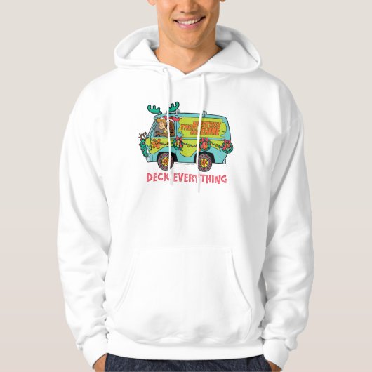 Scooby-doo & shaggy in de giedendemiekmachine hoodie (Voorkant)