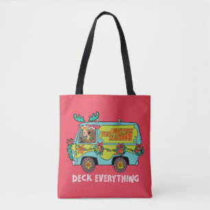 Scooby-doo & shaggy in de giedendemiekmachine tote bag