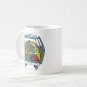 Scooby-Doo & Shaggy in Mystery Machine Koffiemok (Voorkant links)