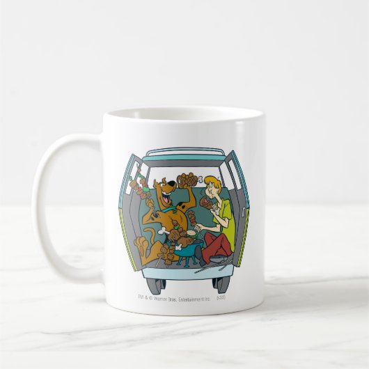 Scooby-Doo & Shaggy in Mystery Machine Koffiemok (Links)