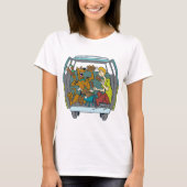 Scooby-Doo & Shaggy in Mystery Machine T-shirt (Voorkant)