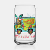 Scooby-Doo & Shaggy In The Holiday Mystery Machine Blikvorm Glas (Voorkant)