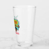 Scooby-Doo & Shaggy In The Holiday Mystery Machine Glas (Links)