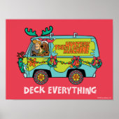 Scooby-Doo & Shaggy In The Holiday Mystery Machine Poster (Voorkant)