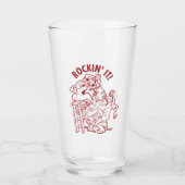 Scooby-Doo & Shaggy Rockin' It 'Round Tree' Glas (Voorkant)