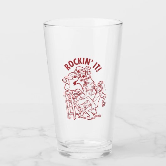 Scooby-Doo & Shaggy Rockin' It 'Round Tree' Glas (Voorkant)