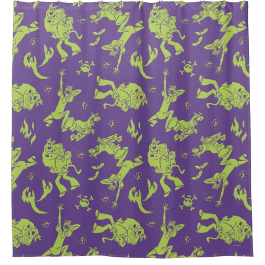 Scooby-Doo | Shaggy & Scooby Runing Scared Douchegordijn (Voorkant)