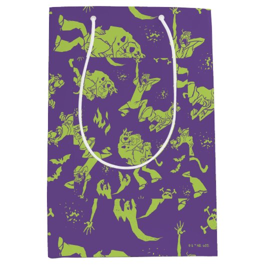 Scooby-Doo | Shaggy & Scooby Runing Scared Medium Cadeauzakje (Voorkant)