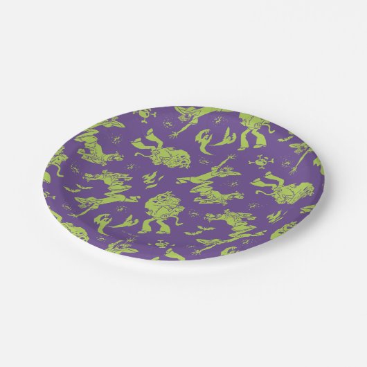 Scooby-Doo | Shaggy & Scooby Runing Scared Papieren Bordje (Gekanteld)