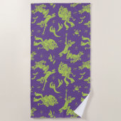 Scooby-Doo | Shaggy & Scooby Runing Scared Strandlaken (Voorkant)