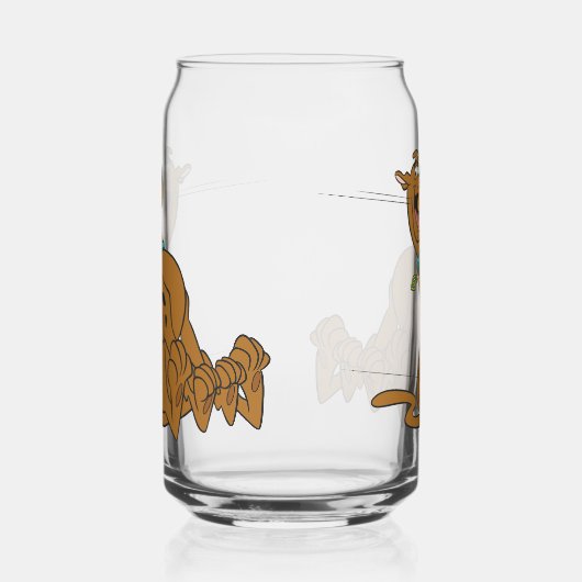 Scooby-Doo Slide Blikvorm Glas (Links)