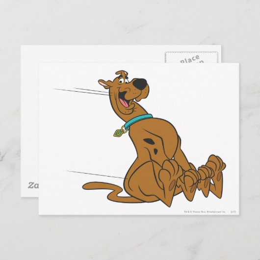 Scooby-Doo Slide Briefkaart (Voorkant / Achterkant)