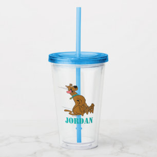 Scooby-doo Slide met Tongue uit Acryl Drinkbeker