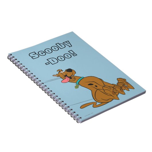 Scooby-Doo Slide With Tongue Out Notitieboek (Rechterzijde)