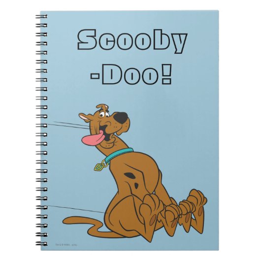 Scooby-Doo Slide With Tongue Out Notitieboek (Voorkant)