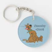 Scooby-Doo Slide With Tongue Out Sleutelhanger (Voorkant)