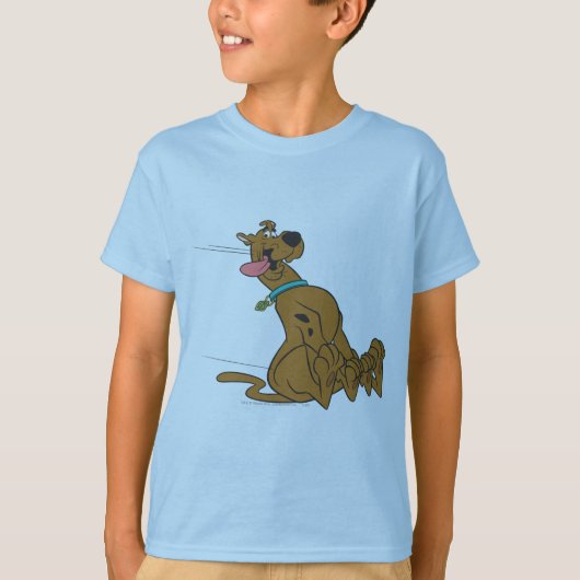 Scooby-Doo Slide With Tongue Out T-shirt (Voorkant)