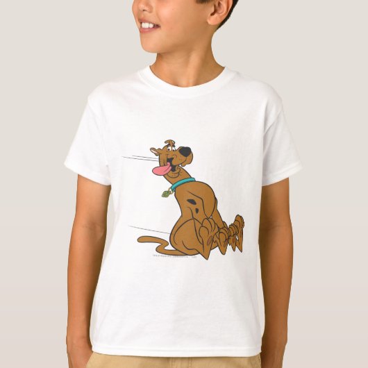 Scooby-Doo Slide With Tongue Out T-shirt (Voorkant)