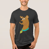 Scooby-Doo Smile Tri-Blend Shirt (Voorkant)