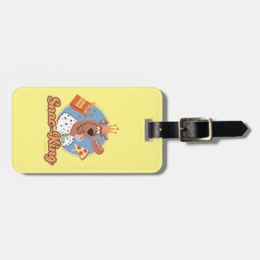 Scooby-Doo Snac-King Bagagelabel (Voorkant horizontaal)