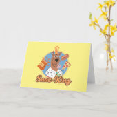 Scooby-Doo Snac-King Kaart (Gele Bloem)
