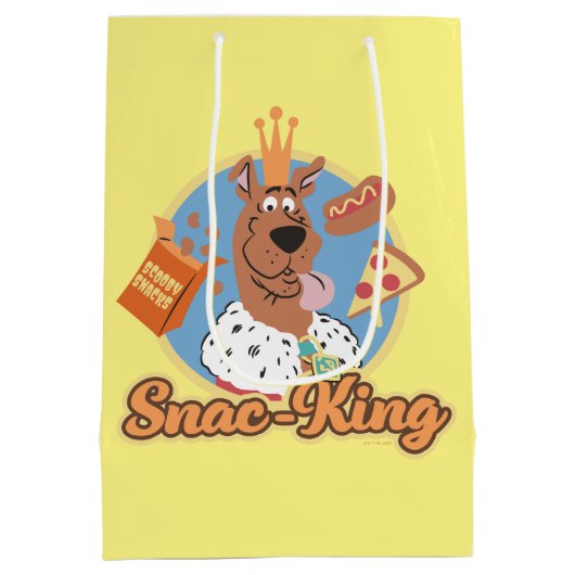 Scooby-Doo Snac-King Medium Cadeauzakje (Achterkant)