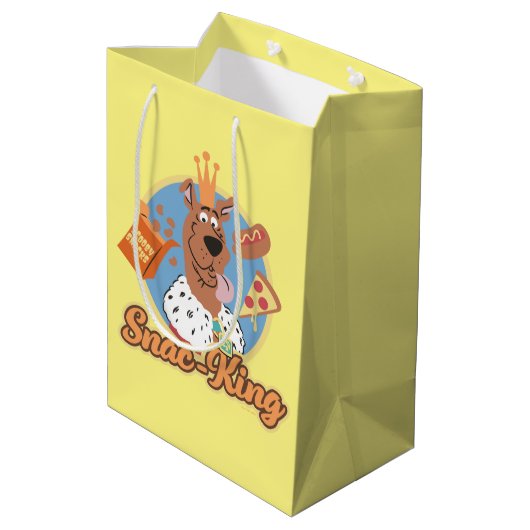 Scooby-Doo Snac-King Medium Cadeauzakje (Achterkant Gekanteld)