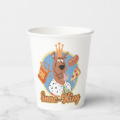 Scooby-Doo Snac-King Papieren Bekers (Achterkant)