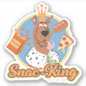 Scooby-Doo Snac-King Sticker (Voorkant)