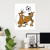 Scooby-Doo Soccer Overhead Kick Poster (Thuiskantoor)